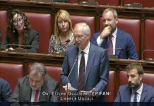 Intervento sul voto di fiducia al nuovo governo